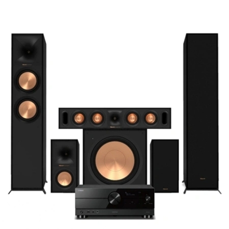 Yamaha RX-A2A Klipsch Reference -kaiuttimilla, 5.1 kotiteatteripaketti ryhmässä Pakettiratkaisut / Paketit kotiin / Kotiteatteripaketit @ BRL (SETRXA2APKT11)