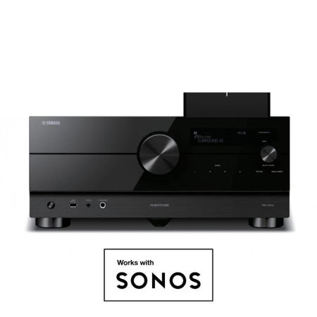 Yamaha Aventage RX-A6A Sonos Portin kanssa ryhmässä Kotihifi / Vahvistimet / Vahvistimet @ BRL (SETRXA6APKT1)
