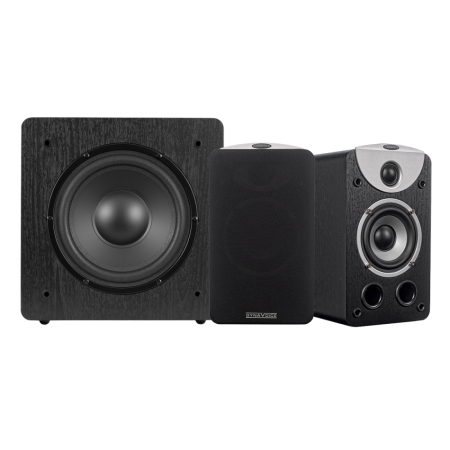 Dynavoice Magic S-4 EX v.3 Challenger Sub 8:n kanssa, 2.1 stereopaketti ryhmässä Pakettiratkaisut / Paketit kotiin / Stereopaketit osoitteessa BRL (SETS4EXPKT11)