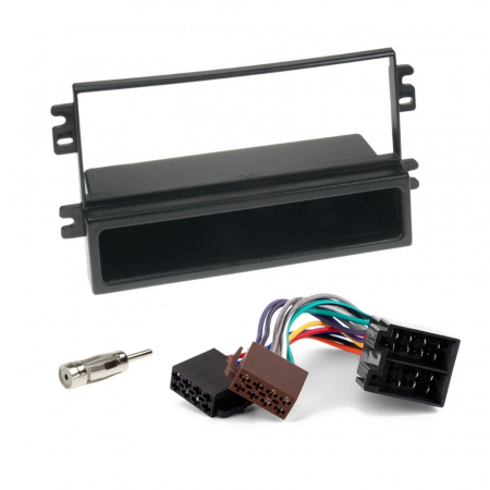 Installationskit Saab 9-3 OG m/ AS2, 1-DIN med prylfack (utan rattstyrning) ryhmässä Autohifi / Mikä sopii autooni / SAAB / 9-3 / 9-3 OG 1998-2002 / Vaihtaa stereo 9-3 OG 1998-2002 @ BRL Electronics (SETSAAB93PKT1)