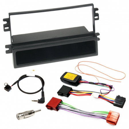 Installationskit Saab 9-3 OG m/ AS2, 1-DIN med prylfack (med rattstyrning) ryhmässä Autohifi / Mikä sopii autooni / SAAB / 9-3 / 9-3 OG 1998-2002 / Vaihtaa stereo 9-3 OG 1998-2002 @ BRL Electronics (SETSAAB93PKT2)