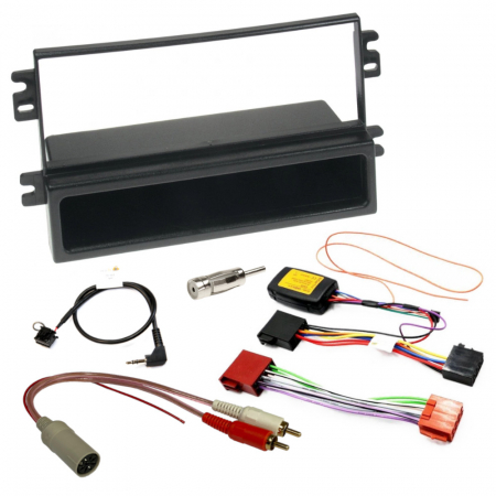 Installationskit Saab 9-3 OG m/ AS3, 1-DIN med prylfack (med rattstyrning) ryhmässä Autohifi / Mikä sopii autooni / SAAB / 9-3 / 9-3 OG 1998-2002 / Vaihtaa stereo 9-3 OG 1998-2002 @ BRL Electronics (SETSAAB93PKT4)
