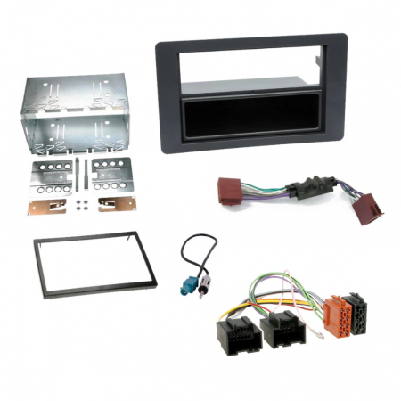 Installationskit 1/2-DIN till Saab 9-5 2006-2010 (utan rattstyrning) ryhmässä Autohifi / Mikä sopii autooni / SAAB / 9-5 / 9-5 OG Facelift 2006-2010 / Stereon vaihto 9-5 OG Facelift 2006-2010 @ BRL Electronics (SETSAAB95PKT8)