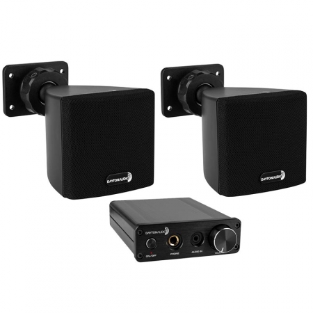 Dayton Audio SAT3B & Dayton Audio DTA-3116HP ryhmässä Pakettiratkaisut / Paketit kotiin / Mikrostereot @ BRL (SETSAT3BDTA3116HPPKT)