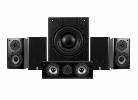 System One SB-15 högtalarpaket 5.1, svart ryhmässä Pakettiratkaisut / Paketit kotiin / Kaiutinpaketit @ BRL (SETSB15BPKT4)