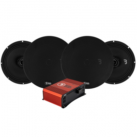 4-pack Bass Habit SPL Elite SE200CX & SPL ELITE 550.2DF, SPL-paketti ryhmässä Pakettiratkaisut / Paketit autoon / SPL-sarja @ BRL Electronics (SETSE200CXPKT1)