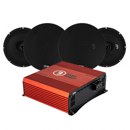 Bass Habit SPL Elite SE200CX & SE225.4DF, SPL hatthyllepaket kanssa vaihe. ryhmässä Pakettiratkaisut / Paketit autoon / Hattuhyllypaketti @ BRL Electronics (SETSE200CXPKT4)