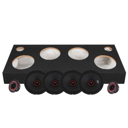 Bass Habit SPL Elite SE200M & SP25A i GAS PRO-raggarplanka ryhmässä Autohifi / Kaiuttimet / Raggarplanka osoitteessa BRL (SETSE200MPKT3)