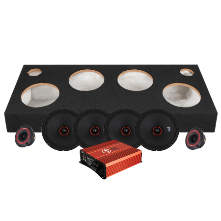 Bass Habit SPL Elite SE200M & SP25A i raggarplanka med slutsteg ryhmässä Pakettiratkaisut / Paketit autoon / Raggarpaket osoitteessa BRL (SETSE200MPKT4)