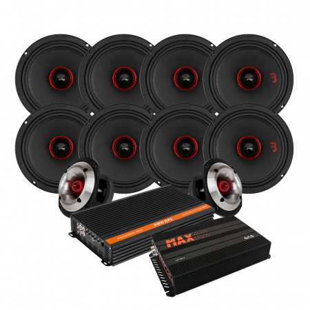 8-pack Bass Habit SE2200M med SE245T SPL-paket med steg, large ryhmässä Pakettiratkaisut / Paketit autoon / SPL-sarja @ BRL (SETSE2200MPKT2)