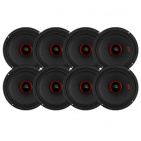 8-pack Bass Habit SPL Elite SE2200M, brutaali 8
