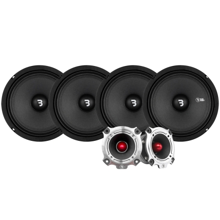 4-pack Bass Habit SP165M SP25HT:n kanssa, SPL-paketti ryhmässä Pakettiratkaisut / Paketit autoon / SPL-sarja osoitteessa BRL (SETSP165MPKT7)