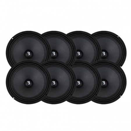 8-pack Bass Habit Play SP200M, 8 tuuman midbassoa ryhmässä Autohifi / Kaiuttimet / Midbasso / Midbas ALE @ BRL Electronics (SETSP200MPKT2)