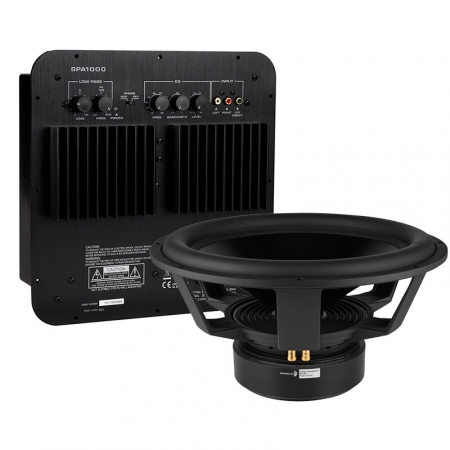 Dayton Audio RSS460HO-4 & SPA1000 ryhmässä Kotihifi / Rakenna itse / Rakennussarjat @ BRL Electronics (SETSPA1000PKT1)