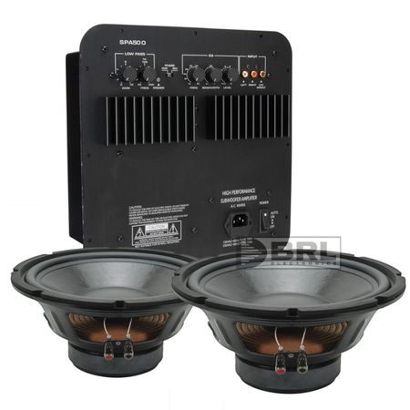 2st Dayton Audio DCS305-4 & Dayton Audio SPA500 ryhmässä Kotihifi / Rakenna itse / Rakennussarjat @ BRL Electronics (SETSPA5002DCS3054)