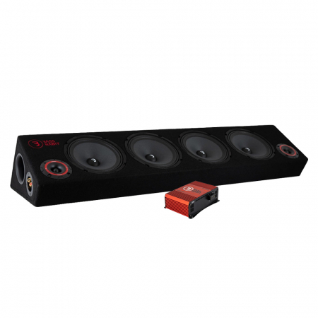 Bass Habit SPL64 & SPL ELITE 550.2DF, raggarpaketti ryhmässä Pakettiratkaisut / Paketit autoon / Raggarpaket @ BRL Electronics (SETSPL64PKT2)