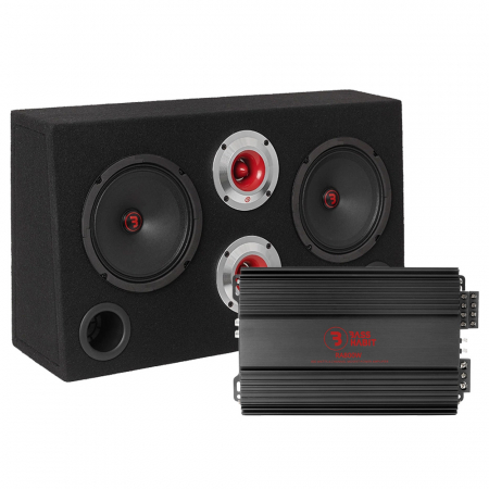 Bass Habit Rebel SRE62 & RA800W, raggaripaketti ryhmässä Uutuudet @ BRL Electronics (SETSRE62PKT2)