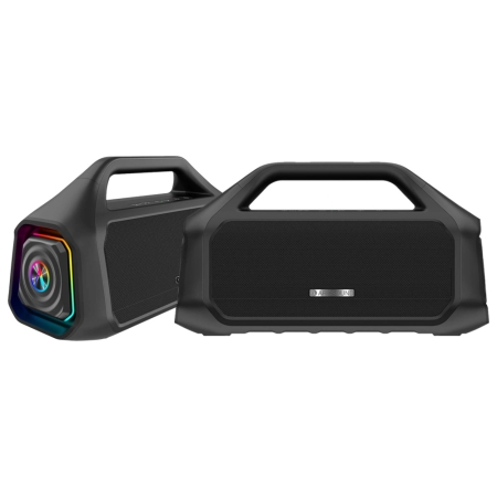 2-pack Arcsound STEAM kannettava juhlakaiutin, musta ryhmässä Uutuudet @ BRL (SETSTEAMX2)