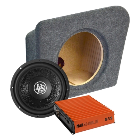 Bassopaketti DLS PE10.D2:lla Skoda Superb II Sedan 2008-2015 ryhmässä Autohifi / Mikä sopii autooni / Skoda / Skoda Superb / Skoda Superb 2008-2015 @ BRL (SETSUPERBPKT2)