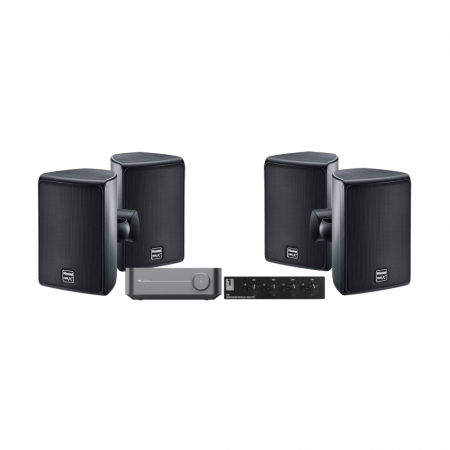 WiiM Amp, SC4B & 2 paria Magnat Symbol X-130 ulkokaiuttimia, musta ryhmässä Pakettiratkaisut / Paketit kotiin / Stereopaketit @ BRL Electronics (SETSX130PKT3)