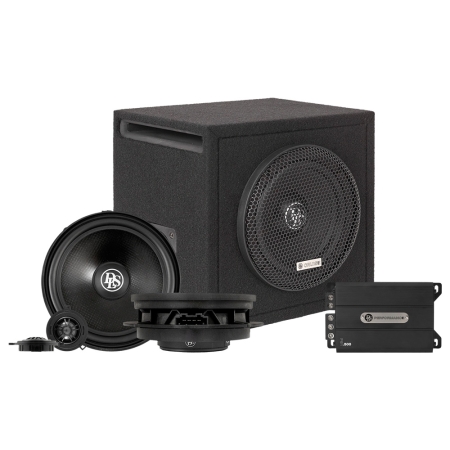 DLS Cruise äänipaketti Transporter T6.1:lle, bassopaketti ja kaiuttimet ryhmässä Autohifi / Mikä sopii autooni / Volkswagen / Transporter / Transporter T6.1 2020-2024 / Vaihtaa kaiuttimet Transporter T6.1 2020-2024 @ BRL (SETTRANSPORTERPKT2)