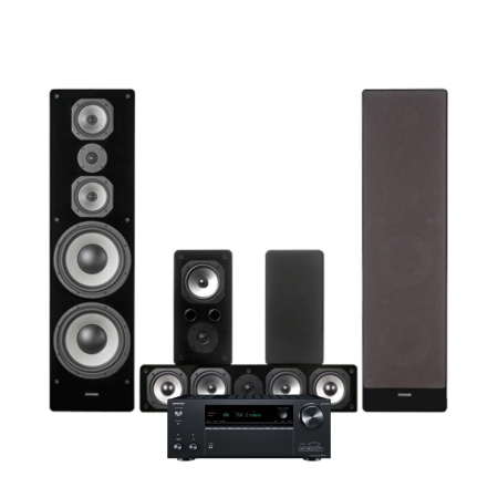 Onkyo TX-NR7100 Dynavoice Challenger M-105 5.0 kotiteatteripaketti, musta ryhmässä Pakettiratkaisut / Paketit kotiin / Kotiteatteripaketit @ BRL (SETTXNR7100PKT3)
