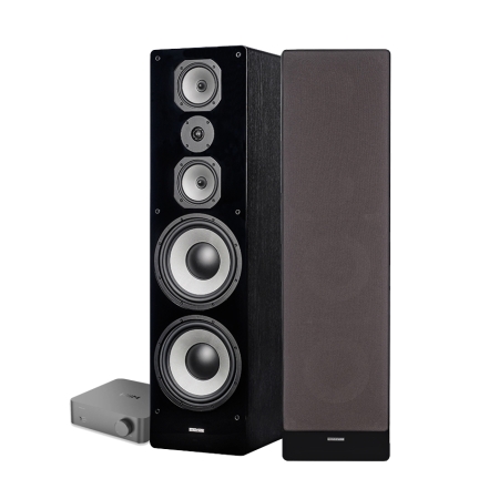 WiiM Vibelink Amp & Dynavoice Challenger M-105 EX v4, stereopaketti ryhmässä Pakettiratkaisut / Paketit kotiin / Stereopaketit @ BRL (SETVIBELINKAMPPKT2)