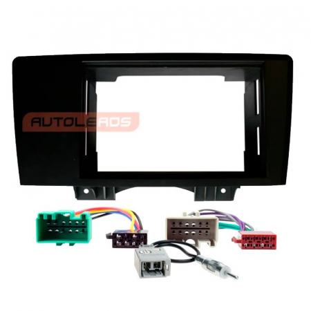 Installationspaket Volvo V70/S60 dubbel-DIN, svart ryhmässä Autohifi / Mikä sopii autooni / Volvo / Volvo XC70 / Volvo XC70 2000-2004 / Vaihda stereo XC70 2000-2004 @ BRL (SETVOLVOPKT5)