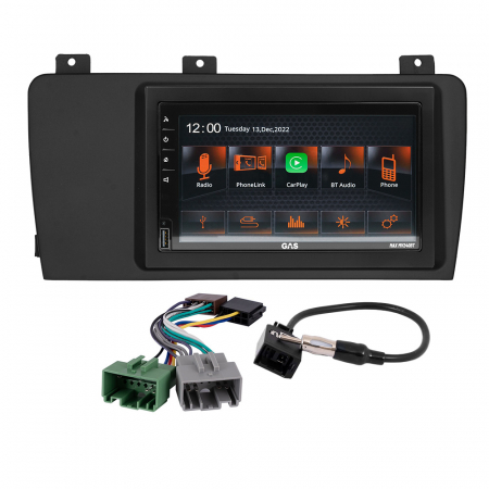 Asennuspaketti Volvo V70/S60 2005-2007 & GAS MAX MV240-BT ryhmässä Autohifi / Mikä sopii autooni / Volvo / Volvo XC70 / Volvo XC70 2004-2007 / Vaihtaa stereo XC70 2004-2007 @ BRL Electronics (SETVOLVOPKT7)