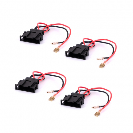Auto-Connect 4x kaiutinkontaktit kaiuttimen vaihtoon, Volkswagen ryhmässä Autohifi / Mikä sopii autooni / Volkswagen / Transporter / Transporter T6 2015-2020 / Vaihtaa kaiuttimet Transporter T6 2015-2020 @ BRL Electronics (SETVWPKT21)