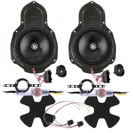 DLS Etujärjestelmä VW Passat B6/B7:lle ryhmässä Autohifi / Mikä sopii autooni / Volkswagen / Passat / Passat B7 2010-2015 / Vaihtaa kaiuttimet Passat B7 2010-2015 @ BRL Electronics (SETVWPKT41)