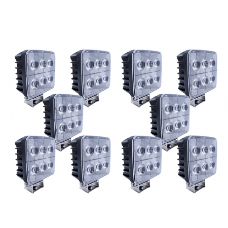 10-pack NIZLED W36RF Arbetsbelysning 36W (4200 lumen), arbetsljuspaket ryhmässä Autohifi / LED-valaistus / LED-valot / Työvalaistus @ BRL Electronics (SETW36RFX10)