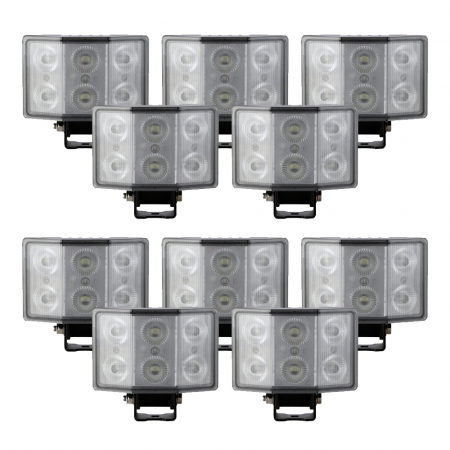 10-pakkaus NIZLED W60RFA, taka-/työvalo, 60W, työvalopaketti ryhmässä Autohifi / LED-valaistus / LED-valot / Työvalaistus @ BRL Electronics (SETW60RFAX10)