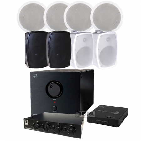 Dayton Audio APA150 Hi-Flypaket Medium ryhmässä Pakettiratkaisut / Paketit kotiin / Monihuonejärjestelmä-paketit @ BRL (SETWFA02PKT16)