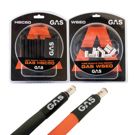 GAS 10-pack krympslang med änd/kabelhylsor, 50mm²-kabel ryhmässä Autohifi / Tarvikkeet / Asennustarvikkeet @ BRL Electronics (SETWSHSCPKT4)
