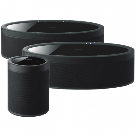 2-pack Yamaha MusicCast 50 & MusicCast 20, svart ryhmässä Pakettiratkaisut / Paketit kotiin / Monihuonejärjestelmä-paketit @ BRL Electronics (SETWX051PKT3)