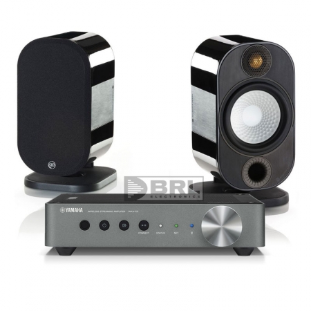 Yamaha WXA-50 & Monitor Audio APEX A10 ryhmässä Pakettiratkaisut / Paketit kotiin / Mikrostereot @ BRL (SETWXA50DSPKT1)