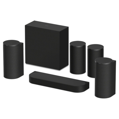Sony BRAVIA Theatre Trio 5.1 kotiteatterijärjestelmä Sub 8:lla ja Rear 9:llä