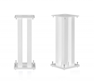 Norstone Stylum Square, högtalarstativ i vitt