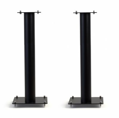 Norstone Stylum 3, högtalarstativ mattsvarta 80 cm höga