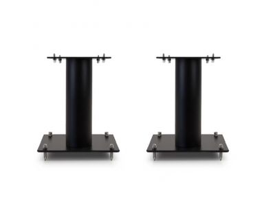 Norstone Stylum S, högtalarstativ mattsvart 20 cm höga