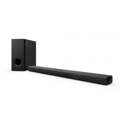 Yamaha True X Bar 50A soundbar med trådlös subwoofer & Dolby Atmos, grafitgrå