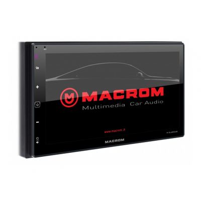 Macrom M-DL6800DAB,, bilstereo med Bluetooth, DAB och 2 par lågnivåutgångar