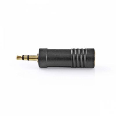 Nedis stereoadapter, 3,5mm hane till 6,35mm hona