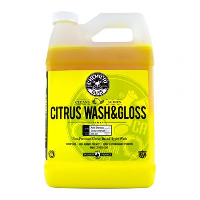 Chemical Guys Citrus Wash & Gloss bilschampo, 3.7 liter