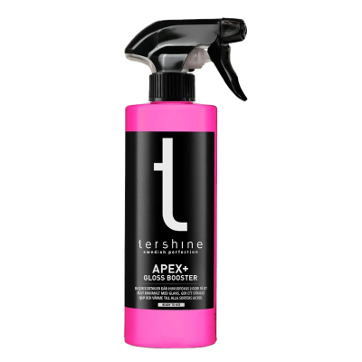 Tershine APEX+ - Kiiltoa lisäävä aine, nopea yksityiskohtien käsittely, 500 ml