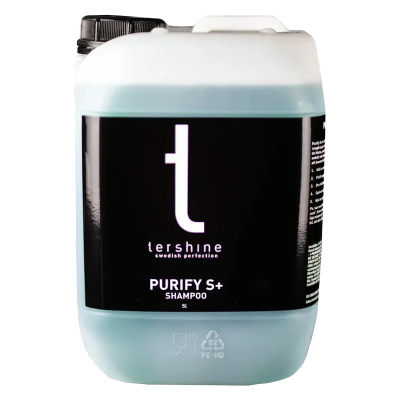 Tershine Purify S+ - Shampoo, keraaminen shampoo lakkasuojalla, 5 L