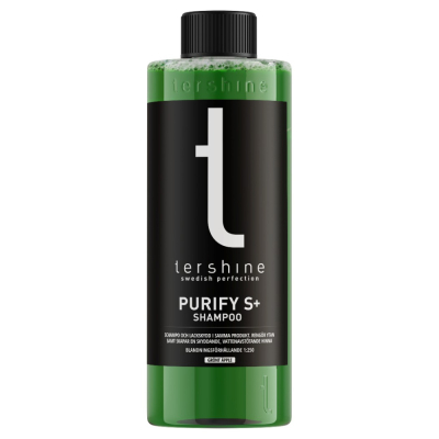 Tershine Purify S+ - Shampoo, keraaminen shampoo lakkasuojalla, 500 ml