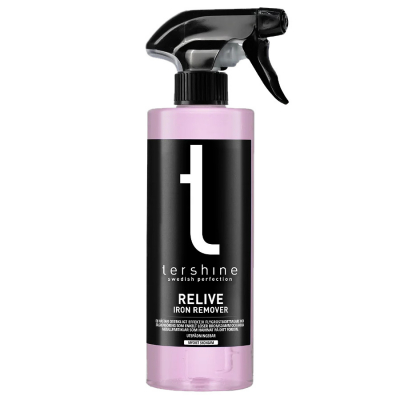 Tershine Relive - Rautapoistaja, lentopurukaupan poistoaine, 500 ml