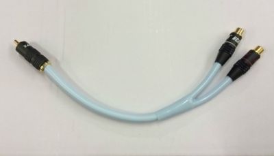 SUPRA Y-Link Adapter F-M 25 cm, 1 hane till 2 honor